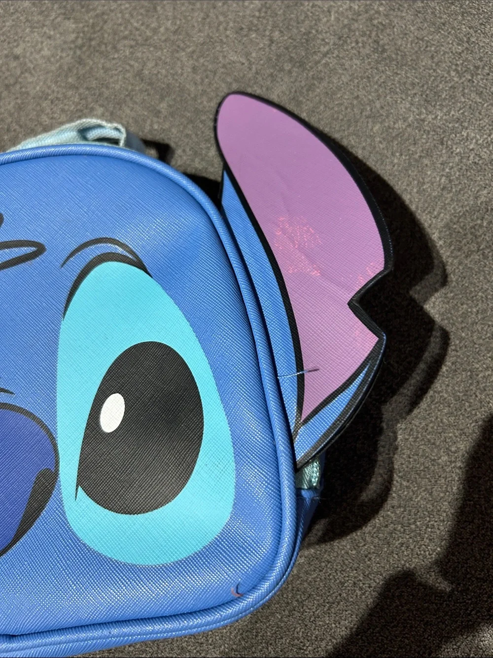 Disney Blue Stitch Character Kids Lunch Bag